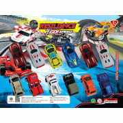 HOT WHEELS ระบายสีและฝึกวาดภาพ TOO FAST + รถแข่ง 12 คัน